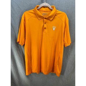 Ibis University Of‎ Miami Nike Golf Polo Shirt Adult L Orange Short Sleeve Mens